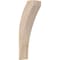 Ekena Millwork 3 1/2"W x 6"D x 18"H Thorton Smooth Knee Brace, Douglas Fir BRC04X06X18THR00SDF - alternate 1